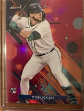 2025 Topps Finest - Common Tyler Locklear #18 Magenta Refractor /350 (RC)
