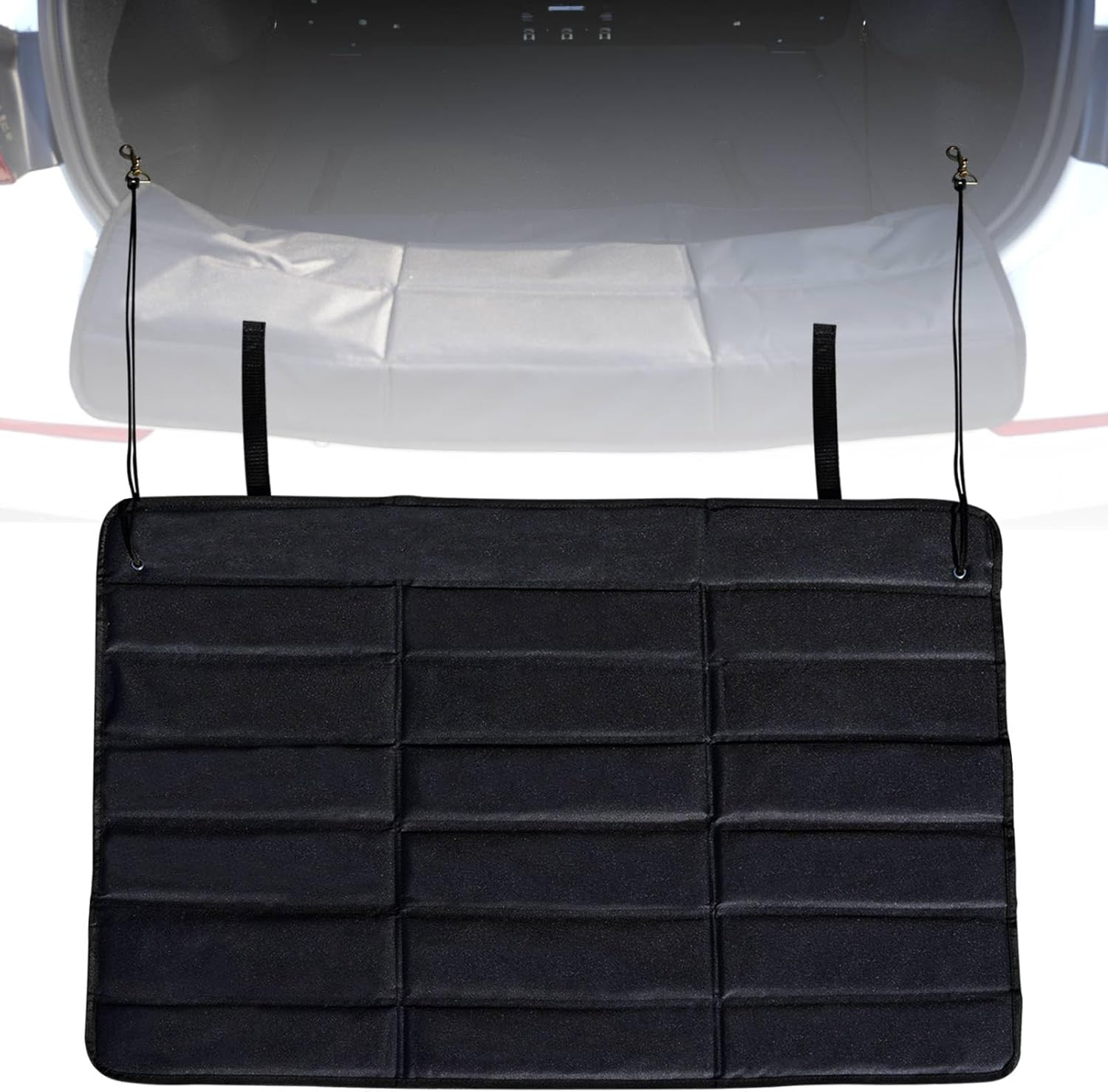 Universal Large Rear Bumper Guard 38 X 25in SUV Trunk Mat Prevents Scratches