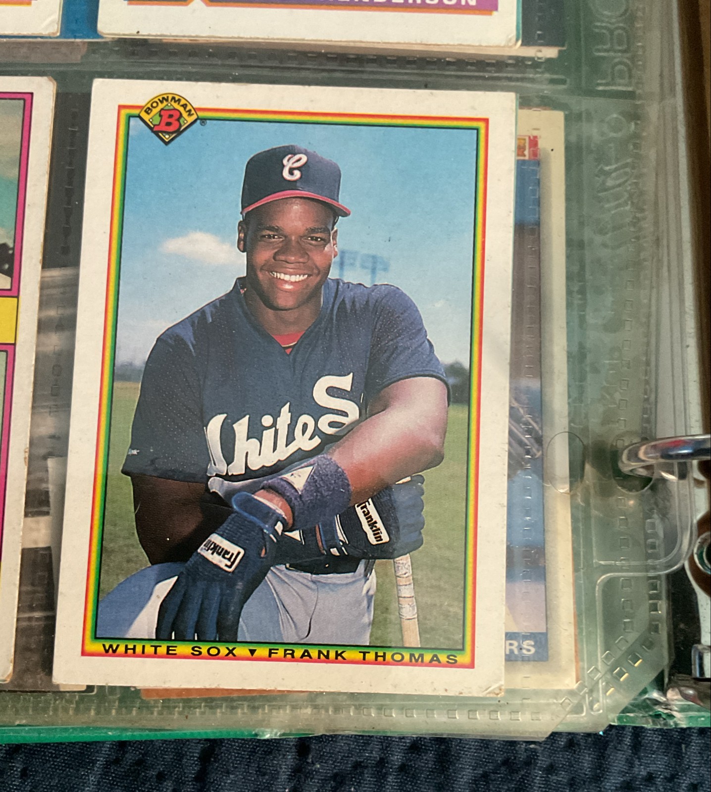 1990 Bowman - Frank Thomas #320 Collector's Edition (Tiffany) (RC)