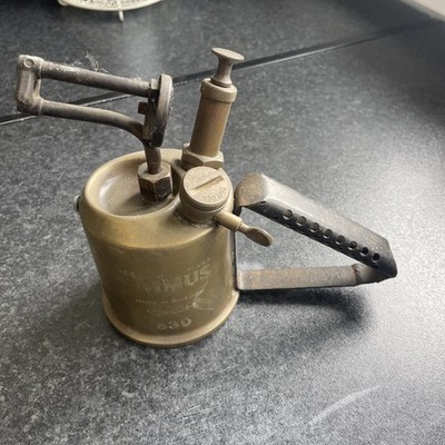 Vintage Primus 630 kerosene brass Blow Torch Made In Sweden, Untested