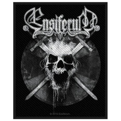 Ensiferum Patch · Skull · Band Aufnäher · Offizieller Merch