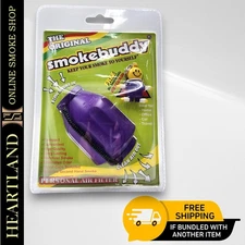 Smoke Buddy Original PERSONAL AIR FILTER Odor Smoke Eliminator Tobacco Pipe Bong