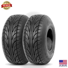 145/70-6 Go Kart & Mini Bike Tubeless Tires - Pack of 2, Ultimate Safety & Tr...
