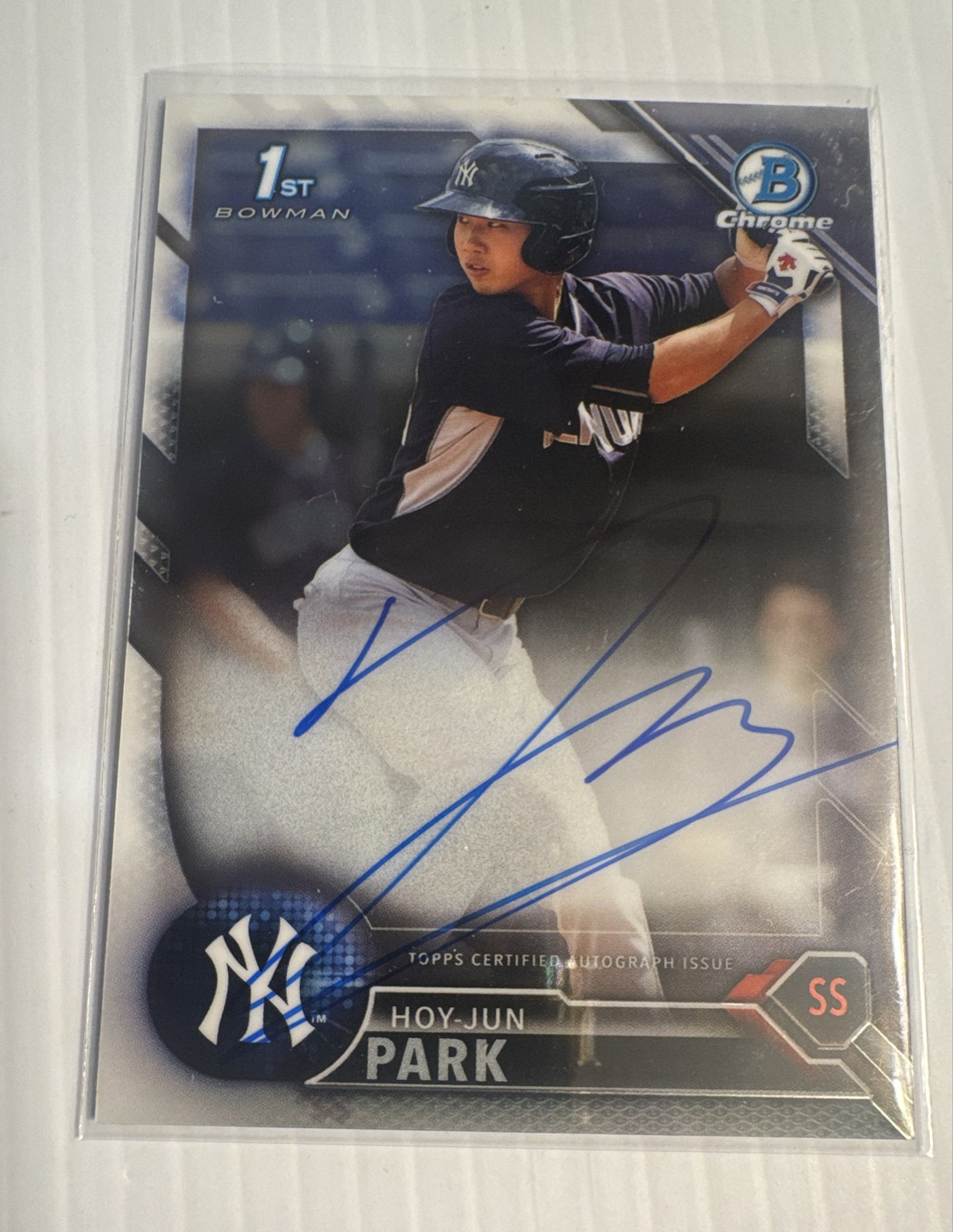 2016 Bowman Chrome - Prospects Autographs Hoy Park #BCAP-HJP (AU, RC)