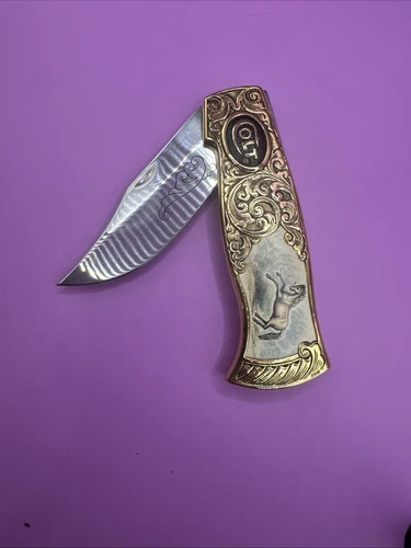 Franklin Mint Collectors Colt Knife W/case