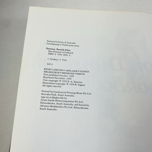 Don Dunstan's Cookbook Hardcover 1976 Vintage Recipes Food - Picture 7 of 12
