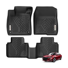 YITAMOTOR Floor Mats Fit for Accord 2018-2022 , TPE All Weather Custom F...