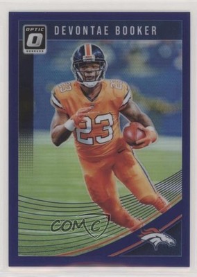 2018 Donruss Optic Purple Prizm 31/50 Devontae Booker #33 pn1