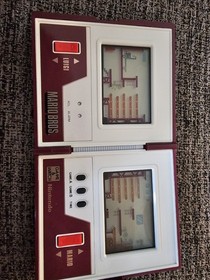 Vintage Nintendo Game & Watch Mario Bros MW-56 Multi Screen Handheld System 1983