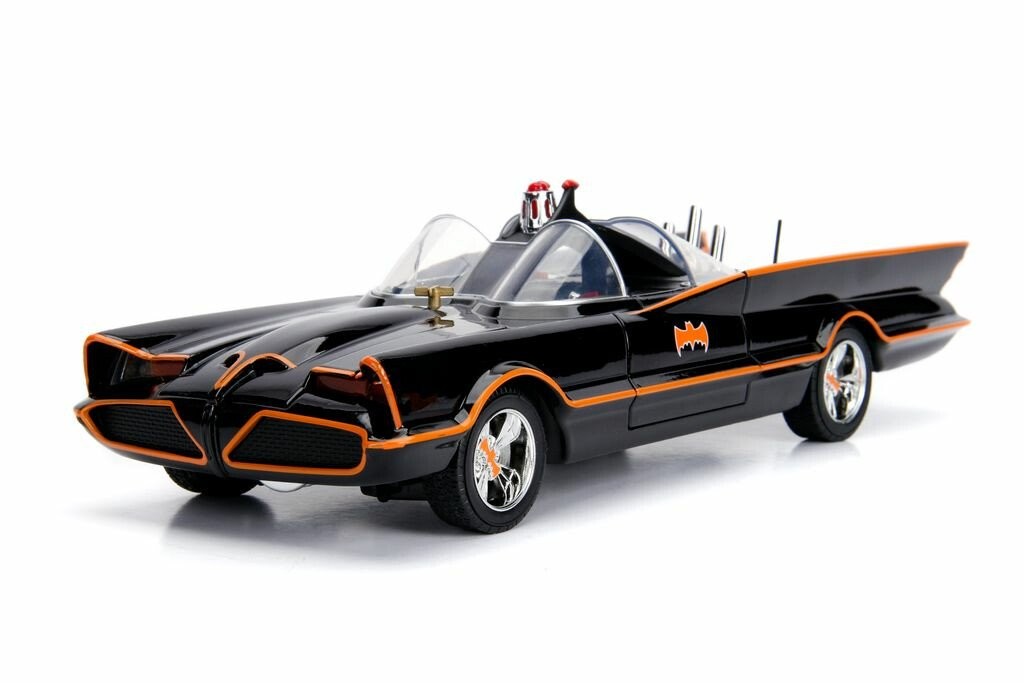 Batmobile DC Comics 1966 réplique miniature en métal injecté moulé sous pression