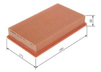 Luftfilter FÜR Jaguar XF I (X250), Jaguar XJ (X351) - Bosch F 026 400 105