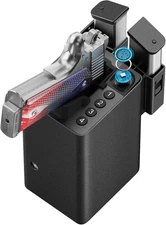 ONNAIS Biometric Pistol Gun Safe – Car and Bedside gun for handgun Black 