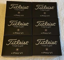 NEW Titleist Pro V1 Left Dot Tour Preferred Six Dozen 72 Balls