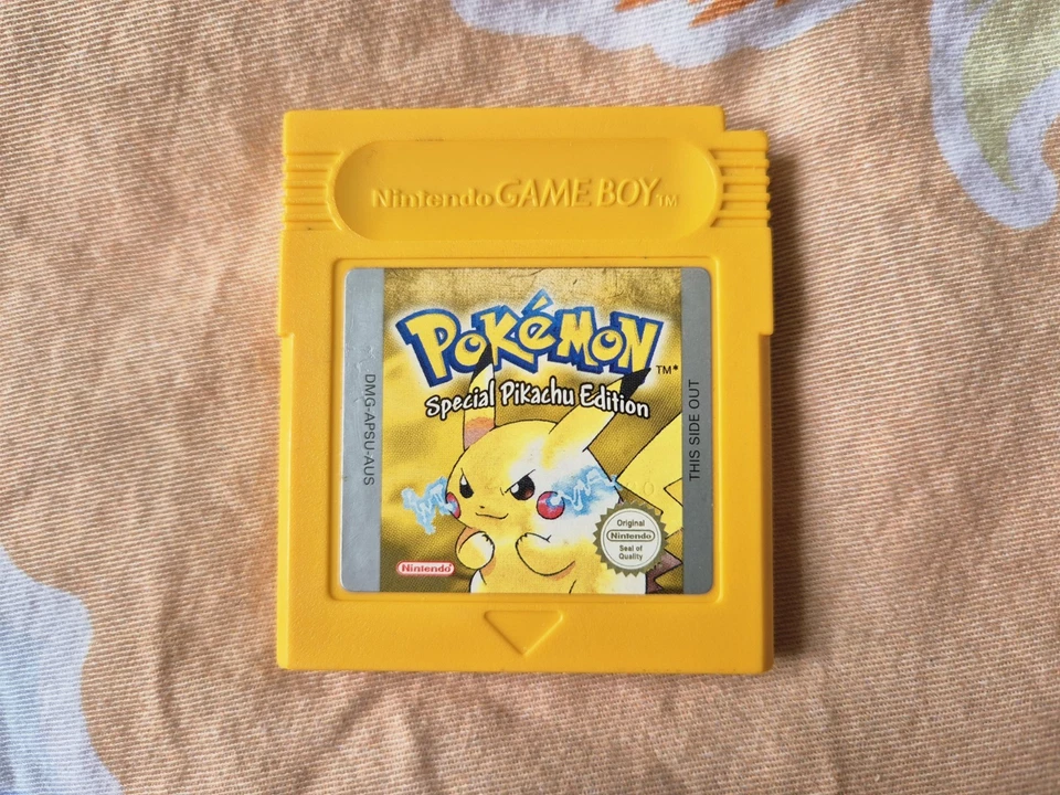 Pokemon Yellow Special Pikachu Edition Nintendo GameBoy Game Cartridge AUS PAL - image 3 of 4