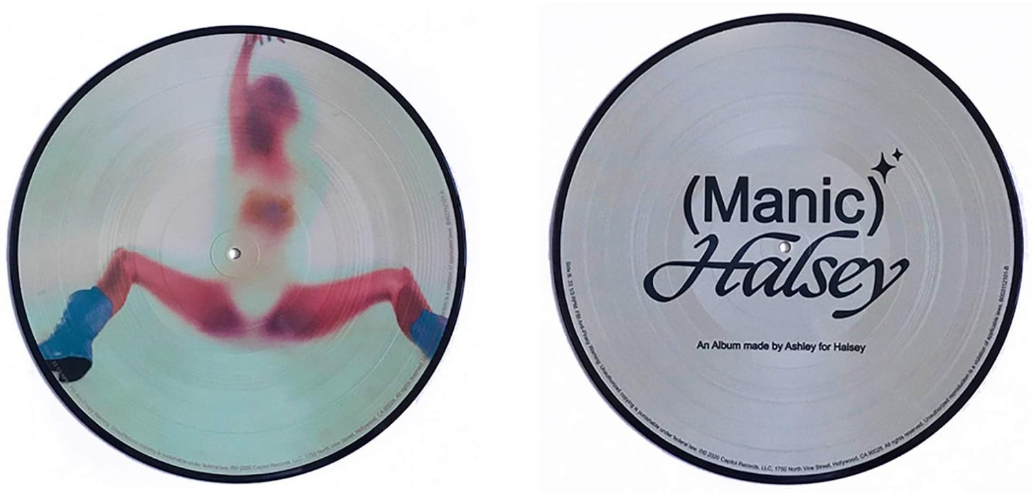 【 HALSEY 】MANIC - SPOTIFY FANS FIRST LP PICTURE VINYL RECORD - LIMITED EDITION