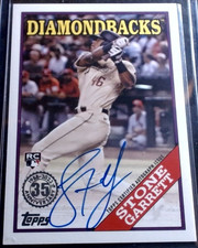 Stone Garrett (RC) Autograph -2023 Topps Series 2 35th 1988 Anniversary #88BA-SG
