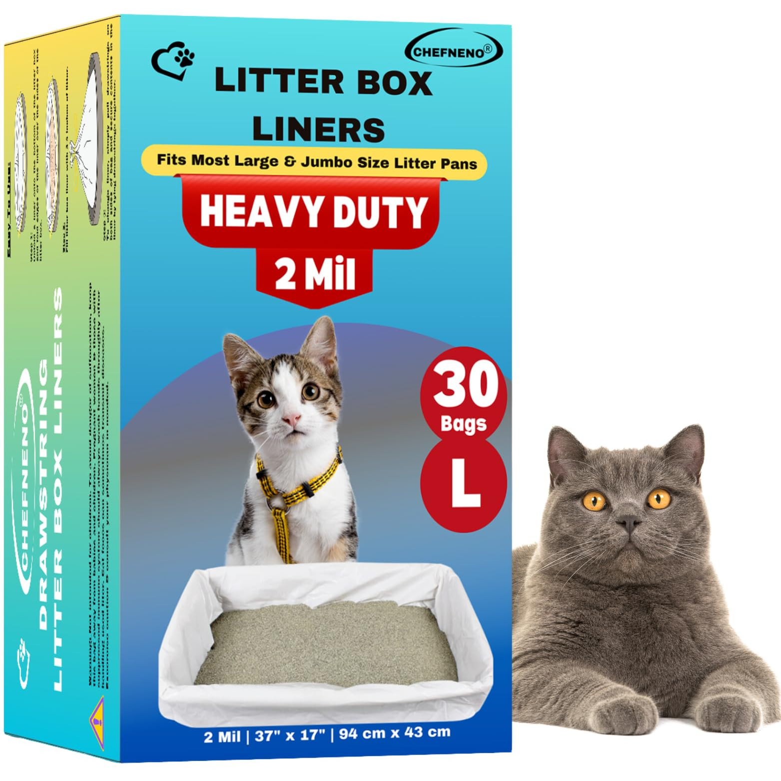 Arm Hammer Cat Litter Kitty Litter Mat 30-Pack Extra Large Cat