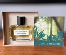 Anatole Lebreton, L'EAU DE MERZHIN,  50 ml/1.7 fl. oz, New w/Box, Niche