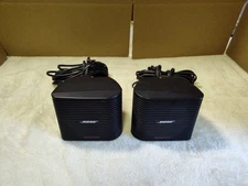 Bose Left And Right Channel Acoustimass 3 Home Theater Speakers Tested