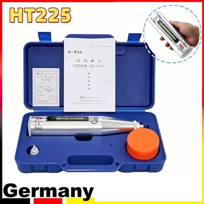HT-225 Tragbarer Beton-Rückprallhammer-Tester Resiliometer Schmidt Hammer DE