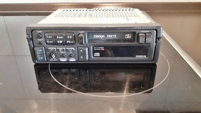 autoradio mit kassette und CD Wechsler Clarion CRX 73 und CDC 9250