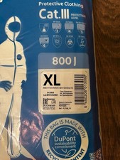 3 X Dupont Tyvek Extra Large (XL) 800J