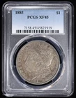 1885-P $1 Morgan Silver Dollar PCGS XF 45