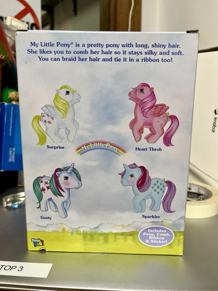 Коллекция My Little Pony 2019 HEART THROB Unicorn & Pegasus базовая забава ретро НОВАЯ - Изображение 2 из 4