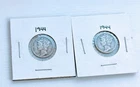 [Lot of 2 ]Mercury Dimes 90 % Silver EXACT COINS IN PHOTOS
