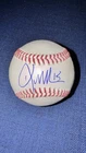 KEVIN MILLAR AUTOGRAPHED BASEBALL BOSTON RED SOX INTENTIONAL TALK