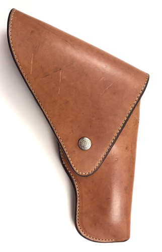 Bianchi Leder Klappholster 4" Smith & Wesson K/L Rahmen Wildleder gefüttert RH 11476-OP