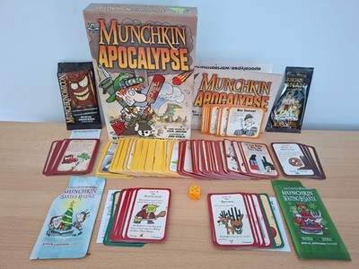 MUNCHKIN APOCALYPSE KARTENSPIEL MIT 4 ERWEITERUNGEN - STEVE JACKSON SPIELE