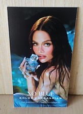 RARE mini PROMO XO Blue KHLOE KARDASHIAN measures 7" x 4" super scarce EX+