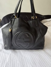 Authentic Gucci Soho Cellarius Classic Black ...