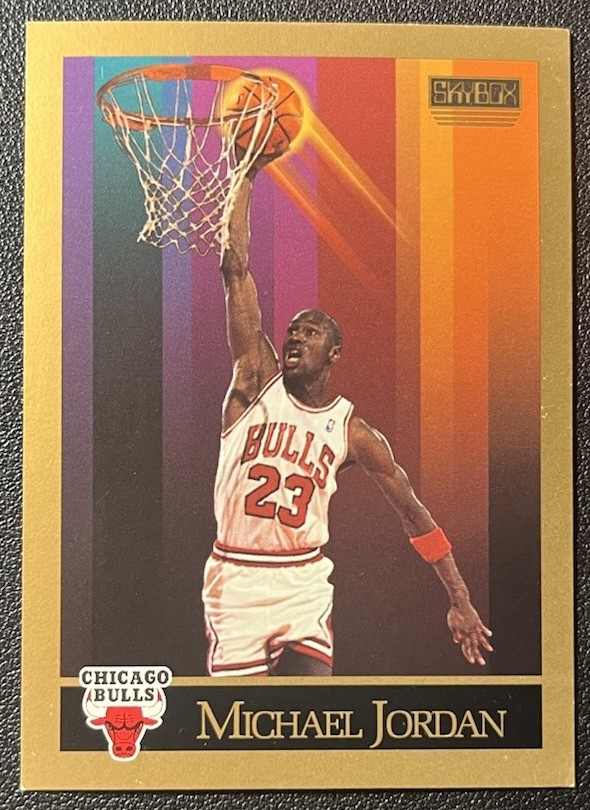 1990-91 Skybox - Michael Jordan #41 - Chicago Bulls - HOF