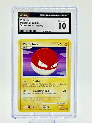 Voltorb graded CGC 10 for sale on eBay