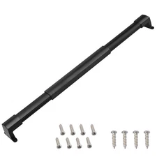 Adjustable RV Screen Door Cross Bar Handle 21-5/8 to 28-5/8, Black
