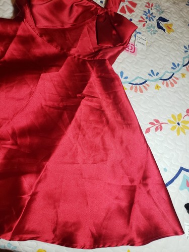 New Rare Editions Big Girls Red Bow Holiday Dress Size 14 - Picture 6 of 17