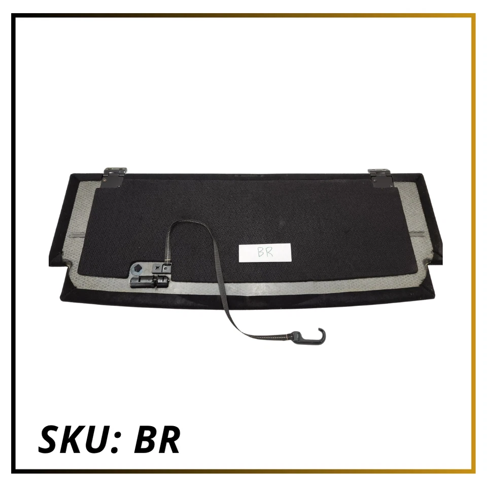 07-12 Panel de cubierta de alfombra de piso de maletero trasero Mercedes Benz GL450 OEM A1666800902 Foto 2 de 4