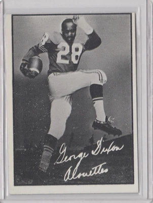1961 Topps CFL #62 George Dixon Nr-Mint Set Break - Photo 1/2