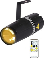 LED Pinspot Stage Light, 6W Double White/Cool White Warm White Pinspot by IR Con