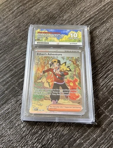Pokemon Ethan’s Adventure English Ace Grade 10 236/182