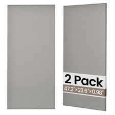 2pcs Large Acoustic Panels, 48"X24"X1" Soundproof Wall Panels for Home Studio