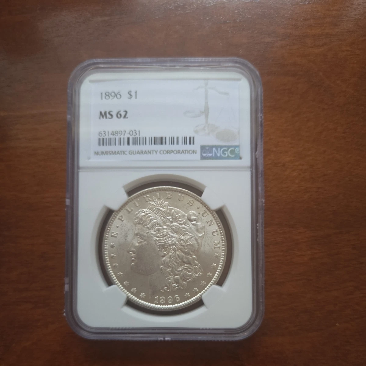 MS 62 Graded 1896 Year Morgan US Dollars (1878-1921) for sale | eBay