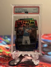2021 Panini Select - Concourse Trevor Lawrence #43 Red & Blue Prizm Die-Cut (RC)