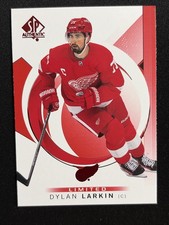 24-25 UD SP Authentic Hockey Red Limited Parallel 12 Dylan Larkin