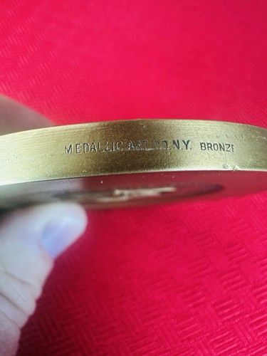Vintage Brian Blaine Reynolds Bronzemedaille American Academy Achievement 3" Award 70er - Bild 2 von 6