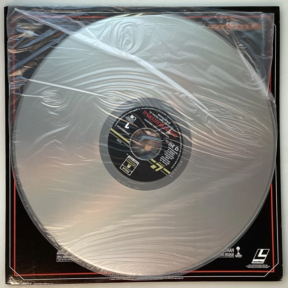 Ghostbusters II (Laserdisc, 1989) Dan Aykroyd Bill Murray Sigourney Weaver - Image 3 of 3