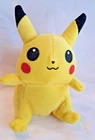 Vintage 1998 Pokemon Pikachu Plush Hasbro Fat Pikachu 6" Stuffed Animal Toy 90s