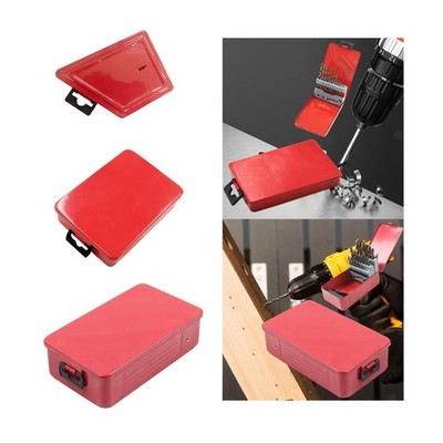 Indexed Storage Box Organizer Garden Container Drill Bit Index Hülle leer